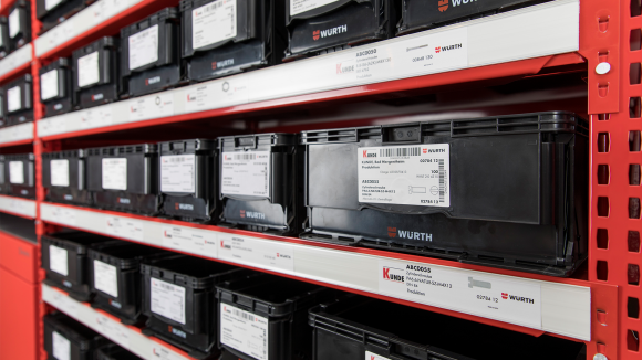 Versorgungskonzepte wie das Kanban-System erleichtern das C-Teile-Management