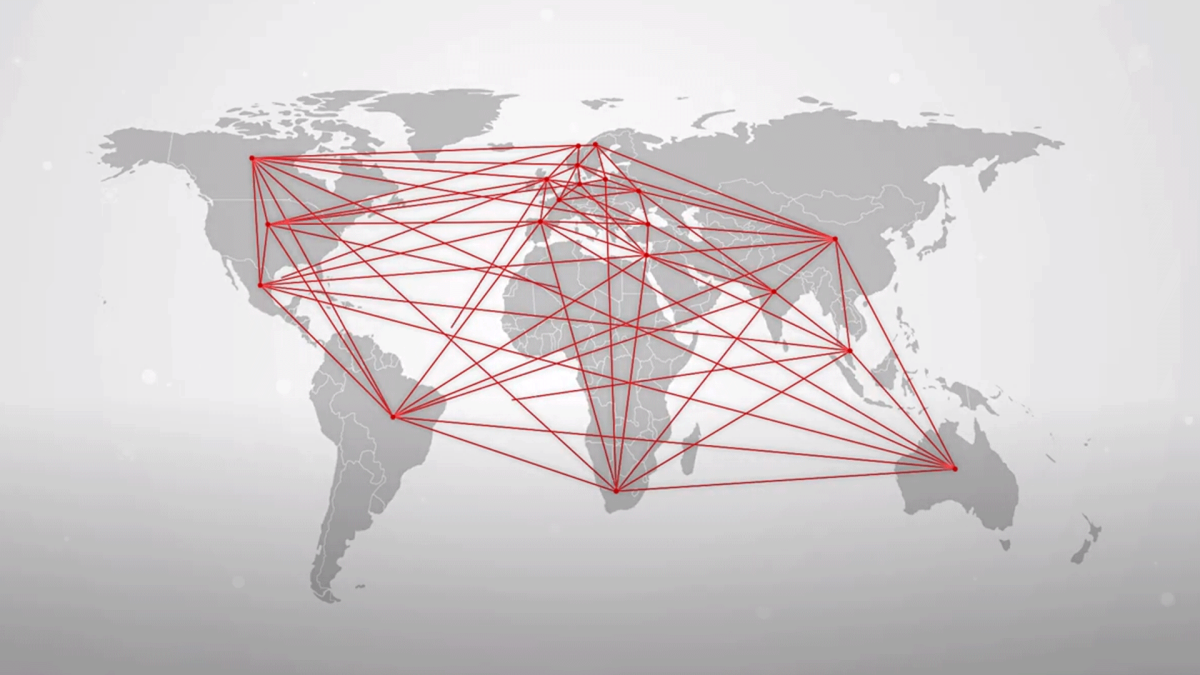 Winwork-Karte-Linien