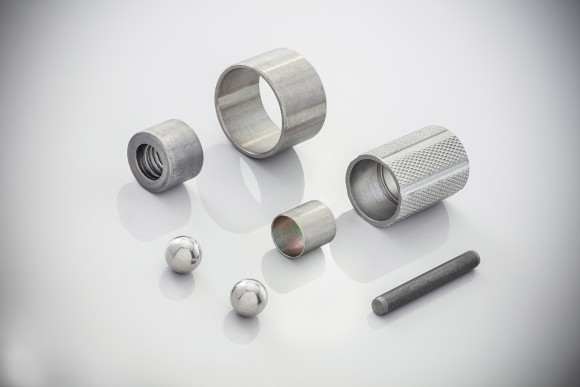 Pins, sleeves, pipes, balls