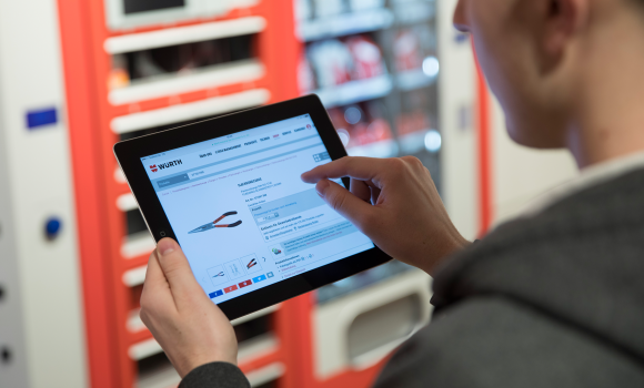 Electronic C-parts management Electronic procurement