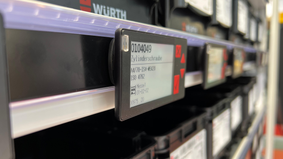 iDISPLAY: digitales Regaletikett