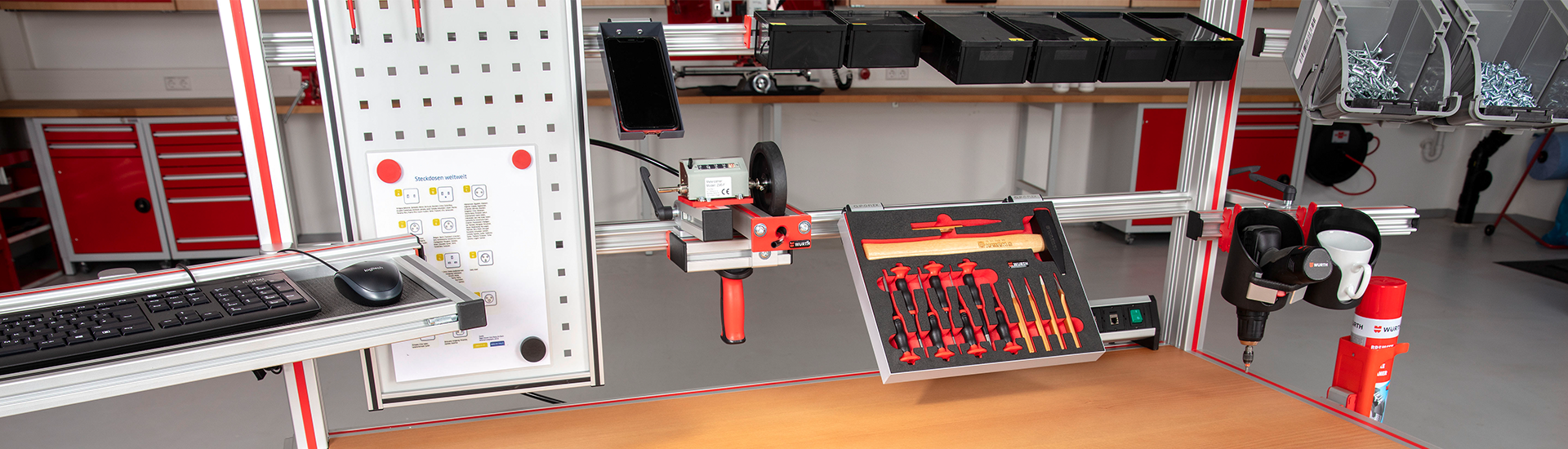 Workplace solutions of Würth Industrie Service