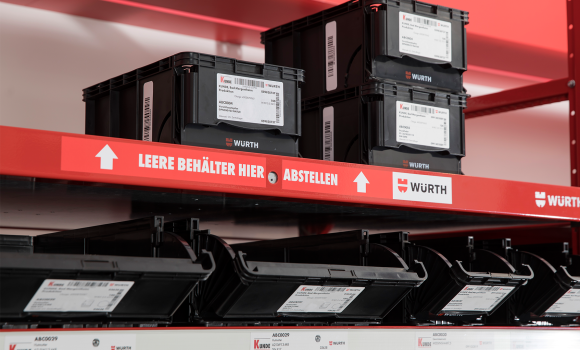 RFID Kanban shelf iSHELF®
