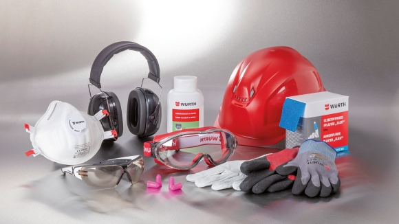 Occupational safety product range of Würth Industrie Service