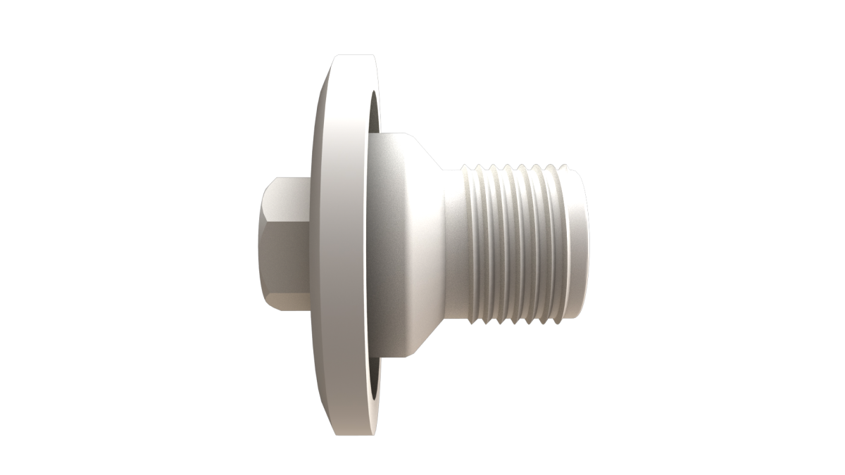 Turning: Aluminium screw
