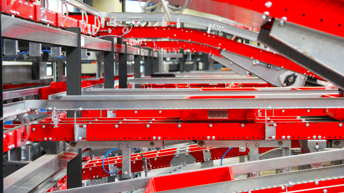 Förderanlage Logistik