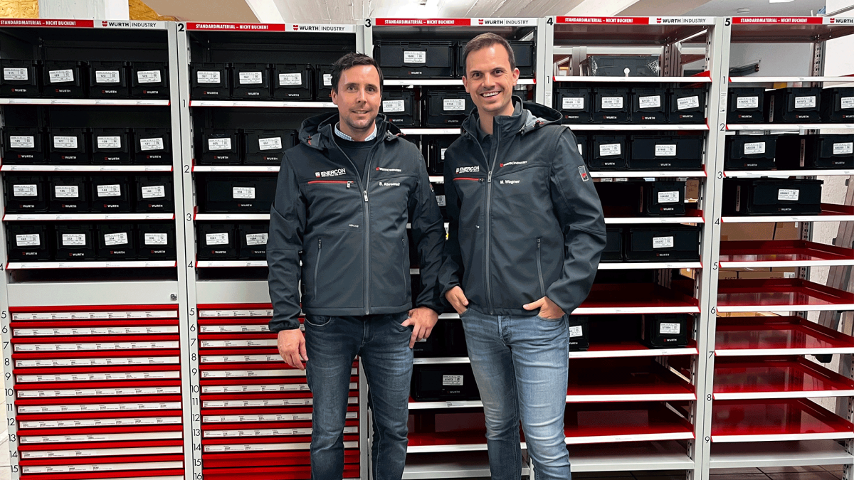 ENERCON Service relies on storage solutions from Würth Industrie Service