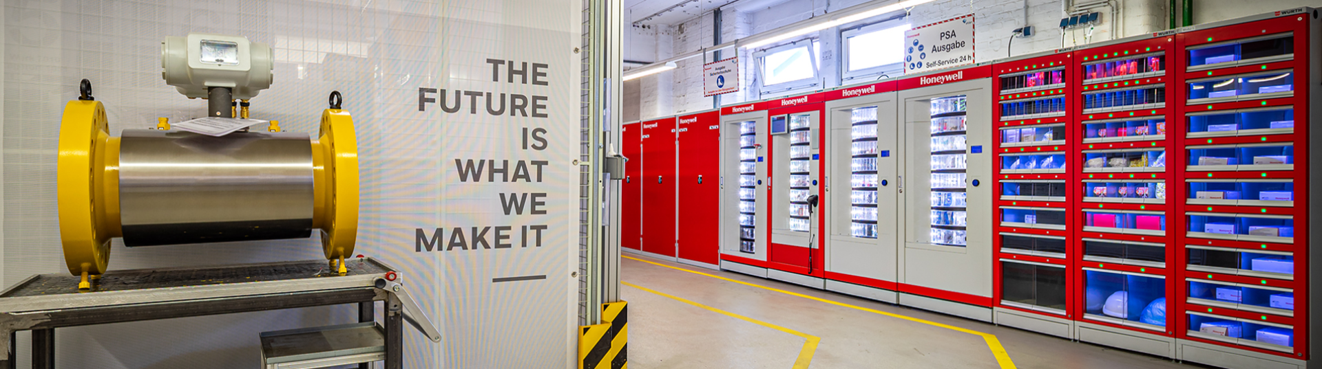 Weighing technology in use at Elster