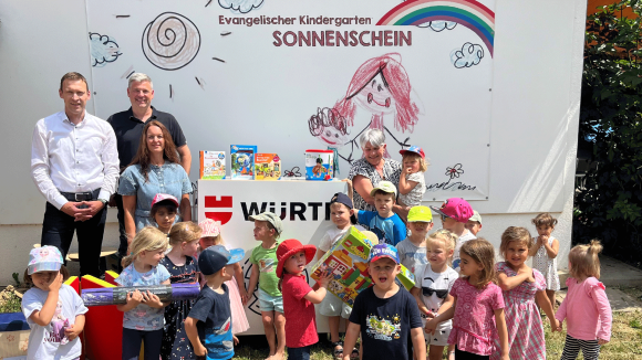 Kids-Box gespendet